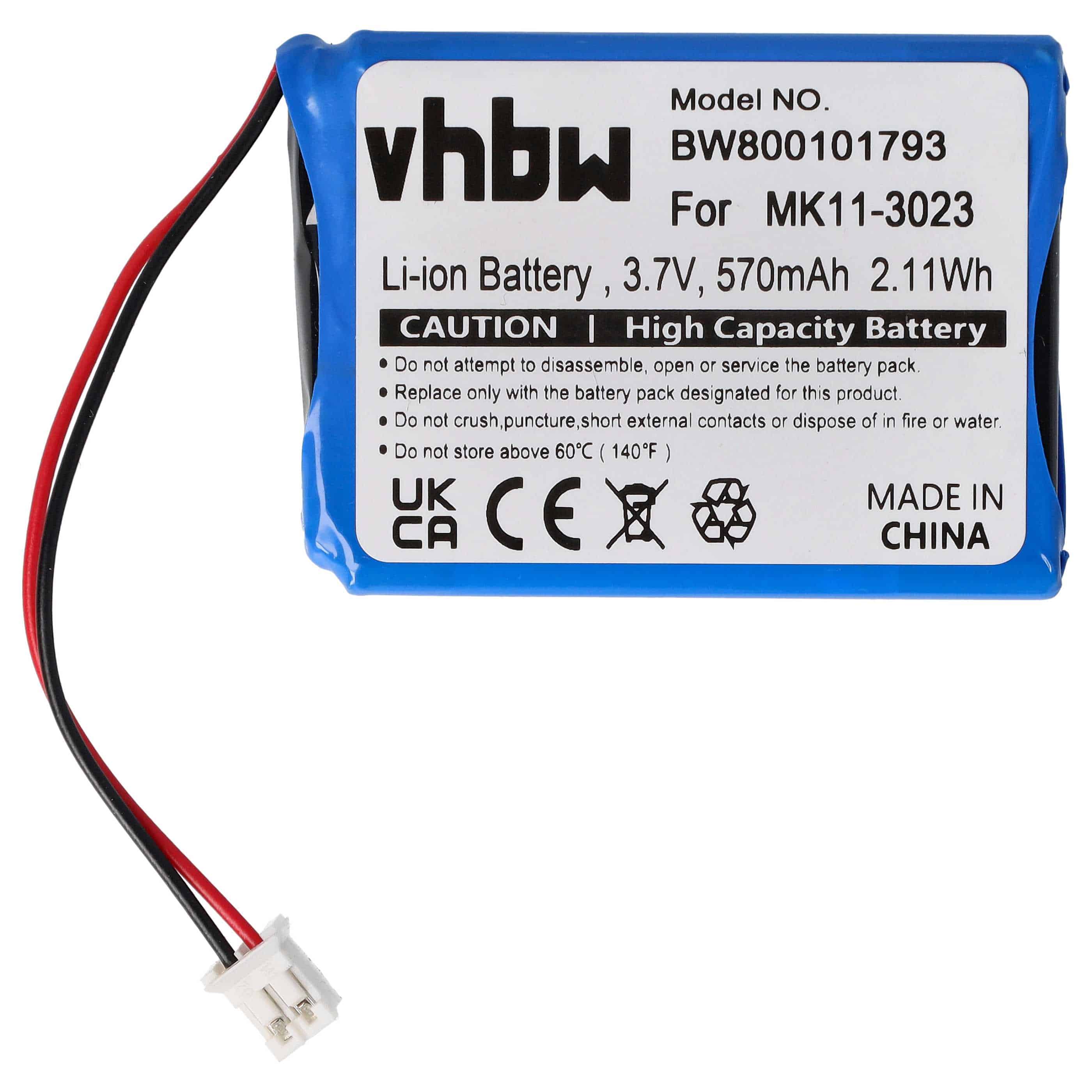  Gamepad Controller replaces Sony MK11-2902, MK11-2903, MK11-3023 for Sony - 600mAh, 3.7V